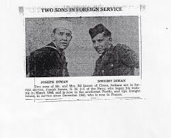 WW II military service of Joseph and Dwight Inman