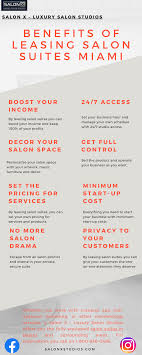 Benefits Of Leasing Salon Suites In Miami Salon Suite Luxury Salon Salon Studio