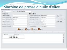Logiciel Pour Les Moulin A Huile D Olive Moderne