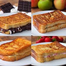 French Toast 4 Ways French Toast Breakfast Twisted Recipes Savoury French Toast