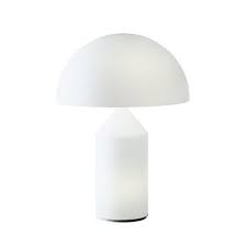 oluce atollo 236 table lamp white in 2021 table lamp classic table lamp metal table lamps