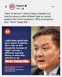Remove from a position or office. Mbs Senior Deputy Speaker Doy Leachon Just In Senior Deputy Speaker Doy Leachon S Statement On Ousted Former Speaker Cayetano S Bts Launch These People Are Ungrateful The Speaker Didn T Even Touch Their