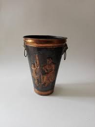 Seau A Cendres Vintage En Cuivre Francais Vintage Deco Cheminee Deco Cuisine Maison De Campagne Deco En Cuivre Seau Ancien Cuivre Vintage Ice Bucket Planter Pots