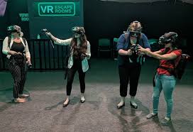 These games are both exciting adventures and a great team game. Vr Escape Rooms At Laser City Edmonton Virtual Reality Escape Games