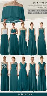 Popular Bridesmaid Dresses Chiffon Sweetheart Dress Peacock V Neck Dress On A Budget Wedd Peacock Bridesmaid Dresses Popular Bridesmaid Dresses Budget Dresses