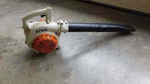 How to work a stihl leaf blower. Stihl Gas Powered Bg 55 Leaf Blower Estatesales Org