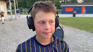 Basil Hill comes through with a two-run single to give Negaunee the lead  tonight in the state championship game in Saginaw.