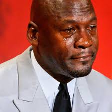 CRYING MICHAEL JORDAN MEME VIDEO #HOF #BASKETBALL #HOOPS