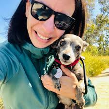 Goodall, a gentle dog, gains confidence