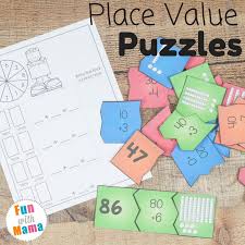Word and logic puzzles are a wonderful way to engage the mind on lazy sunday mornings, and they're also useful educational tools for children. Fun Place Value Printable Puzzles And Games Fun With Mama