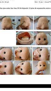 Amigurumi Bebek Saci Yapmak Amigurumi Oyuncak Yapim Asamalarindan Biridir Sitede Yer Alan Salvabrani Artofit Orme Bebekler Sevimli Tig Isi Tig Desenleri