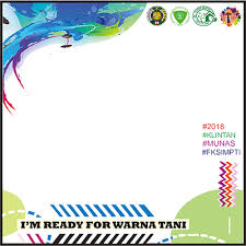 Twibbon adalah bingkai foto dengan desain unik, di mana bagian tengahnya memiliki tampilan transparan dengan. Warna Tani Support Campaign Twibbon