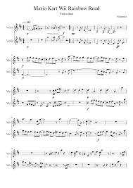 'mario kart 8 deluxe' may not be a brand new game, but it's still one of the best experiences on the switch yet. Mario Kart Wii Rainbow Road Duet Sheet Music For Violin String Duet Download And Print In Pdf Or Midi Free Sheet Music For Rainbow Road Mario Kart Wii By Asuka