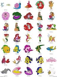 Stitches embroidery design instant download formats included: The Little Mermaid 85 Disney Embroidery Designs Free Machine Embroidery Designs Download Embroidery Design Download Disney Embroidery Embroidery Patterns