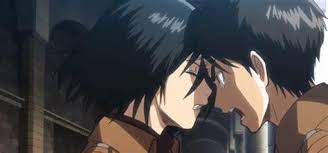 How can people say AOT has no fanservice when Eren literally gives Mikasa  head on screen? : r/titanfolk