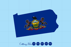 ✓ free for commercial use ✓ high quality images. Pennsylvania State With Flag Background Graphic By Hd Art Workshop Creative Fabrica