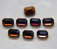 Vintage Swarovski 8x6 Mm Vitrail Medium Octagon Shape Crystal Clay Article  4600 Premier Crystal Rhinestones 6/12/36/72/144 Pieces Gemstones