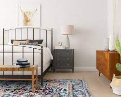 Furthermore, what is the standard height of a bedside table? Nightstand Guide How To Choose A Bedside Table