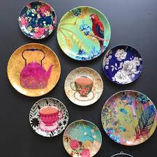 Hanging Wall Decorative Plate Ceramic Plates On Wall Plate Wall Decor Painted Ceramic Plates