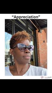 “Appreciation! Brighten someone’s day, by letting them know you appreciate  them. Appreciation!”