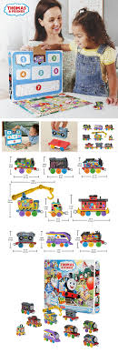 Mattel Thomas and Friends Train Thomas' 7 Days of Suprises Toys for Boys  Diecast Vehicles Push-along Sandy Bruno Kana Crane Gift