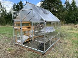 And better yet, they often available on craigslist for free, or for a small fee. Building Greenhouse Shelving Back Shelves Yellow Cottage Homestead