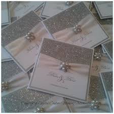 Glitzy Crystal Invitations Www Crystalcoutureweddingstationery Co Uk Handmade Wedding Invitations Wedding Anniversary Cards Luxury Wedding Invitations
