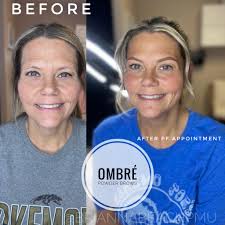 I love the warmer weather before and afters because by the time they come  in for their touch up they're 3 shades darker 🤣