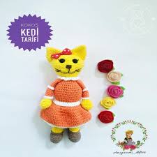 Amigurumi Turkiye Muhabbet Kusu Tarifi Amigurumi Hello Kitty Ayicik