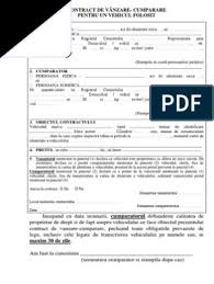 Data ultimei actualizari sau verificari. Contract Vanzare Cumparare Auto