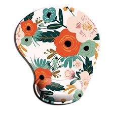 Computer accessories led backlit optical game ergonomic usb wired mouse $ 16.99. Buy Dooke Ergonomic Mouse Pad With Wrist Support Cute Mouse Pads With Non Slip Rubber Base For Home Office Working Studying Easy Typing Pain Relief Floral Online In India B07m5gd6dq