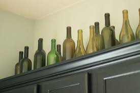 Anything Pretty What To Put On Top Of The Cabinets Wine Decor Kitchen Above Kitchen Cabinets Decorating Above Kitchen Cabinets