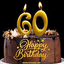 Check spelling or type a new query. 60 Birthday Chocolate Cake With Gold Glitter Number 60 Candles Gif Download On Funimada Com