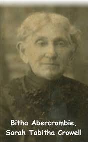 Sarah Tabitha Crowell Abercrombie (1829-1907)