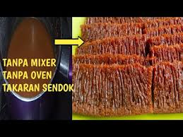 Siapkan 1/2 sdt vanili bubuk. Cara Membuat Kue Bolu Karamel Sarang Semut Anti Gagal Tanpa Mixer Dan Tanpa Oven Youtube