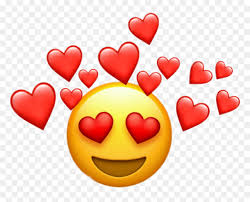 Free emoji icons and clipart in the cartoonish design style for web and graphic design. Love Emoji Lovecrown Red Heart Redheart Inlove Heart Emoji Transparent Background Hd Png Download Vhv