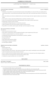 Are you an electrical engineer interested in supporting major. Lead Electrical Engineer Resume Sample Mintresume