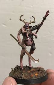 This Week I Ve Been Mostly Been Working On My Pestigor Warband I Finished My Plague Priest Who Was Actually Warhammer Models Fantasy Model Warhammer Fantasy