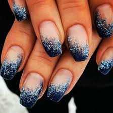 image result for blue gradient french nail art nagel gel nagelideen franzosische fingernagel