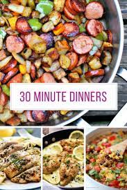 Best 30 Minute Dinner Recipes Easy Midweek Meals Best Easy Dinner Recipes Easy Dinner Recipes Midweek Meals