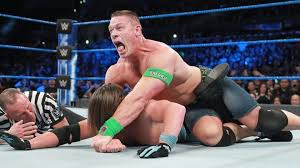 Kane is in cena's corner. Wwe Smackdown Is The Right Place For John Cena Vs The Undertaker