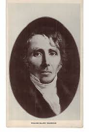 POSTCARD WILLIAM ELLERY CHANNING PORTRAIT UNITARIAN PREACHER THEOLOGIAN