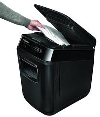 When illuminated, the shredder waste bin is full and needs to be emptied. Review Of The Fellowes Automax 130c Techlicious
