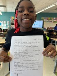 Mrs. Johnson's 3rd grade class wrote...