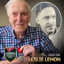 🕯️Please join us in paying tribute to a 106-year-old war veteran who  recently attributed his long life to "custard, custard, custard". Leslie  Lemon, from Aylesbury, Buckinghamshire, passed away just 10 days after