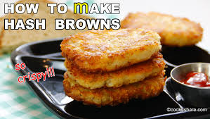 Di indonesia salah satu menu hash brown adalah hash brown. Homemade Crispy Hash Browns Cook N Share