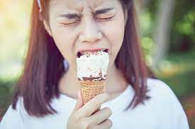 Women Eat Ice Cream And Have A Toothache Because Cold Angela Evanson Dds In Parker Co Dentist 720 409 0008 80134