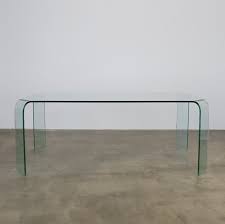 Curved glass furniture made in italy mobili in vetro curvato made in italy. Glass Dining Table By Fiam Italia 1980s 167321