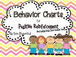 Behavior Charts For Positive Reinforcement
