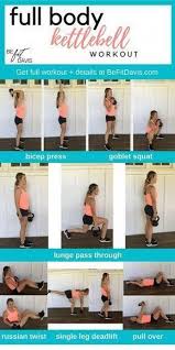 Grab Your Kettlebell And Try This Simple Yet Effective Full Body Workout Fitness Kettlebell Easyfitnessro Kettlebell Workout Fitness Body Full Body Workout